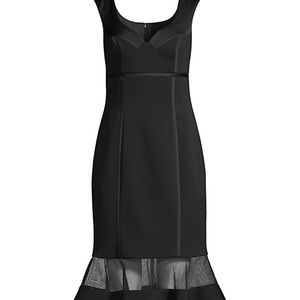 Aidan Mattox Tuxedo Dress